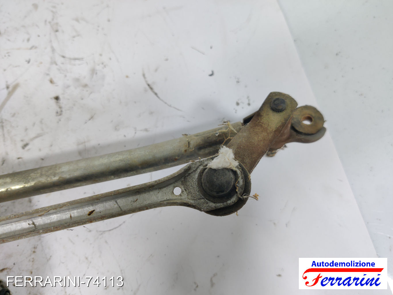 Spazzacqua Motorino Tergicristallo FIAT DOBLO 119, 223 2001-2010 anteriore