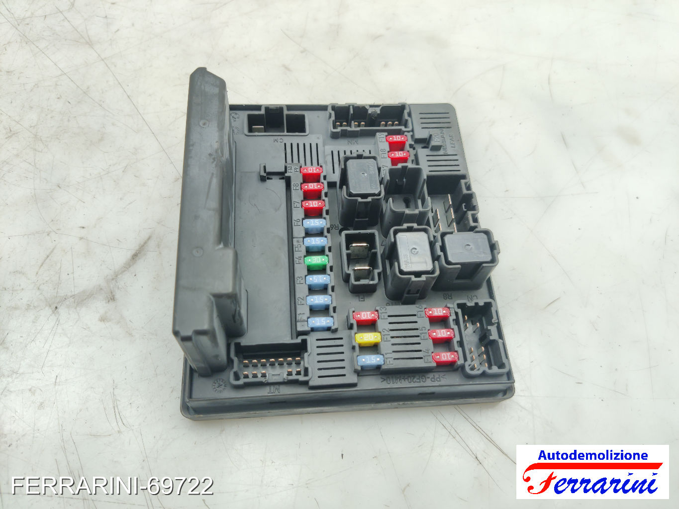 Fusibiliera Scatola Fusibili Body Computer NISSAN QASHQAI 1 J10, JJ10E, NJ10 8