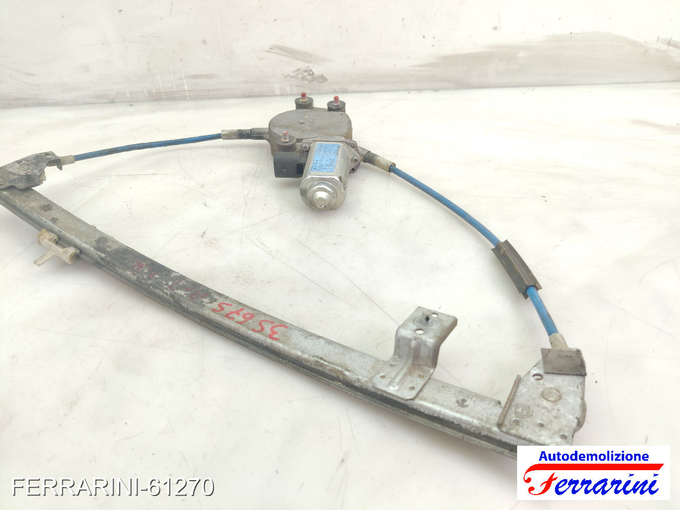 Motorino Alzavetro FIAT PUNTO 176 60 1.2 1993-1999 7737311, 7737310, 46452661