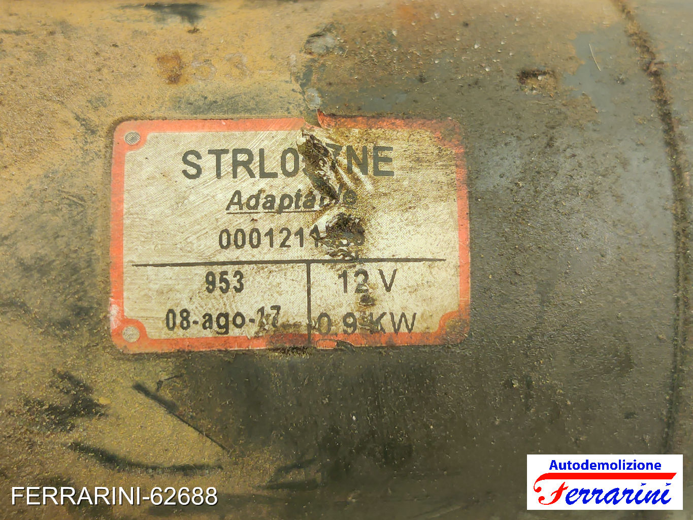 Motorino Avviamento FIAT UNO 146 70 I.E 1.4 1989-1996 7681329
