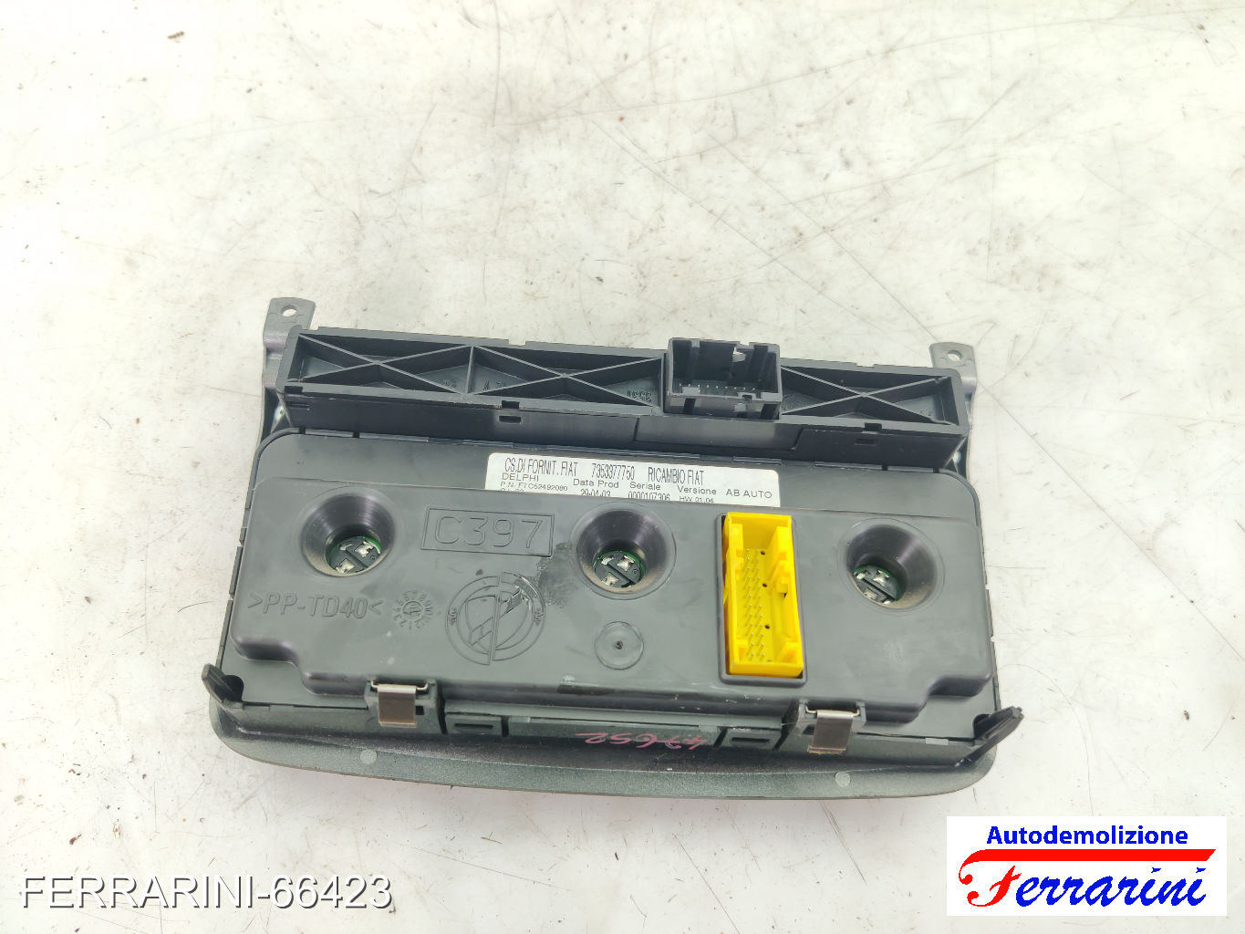 manuale Centralina Clima Stufa ALFA ROMEO 147 937 2001-2010 735337775 10