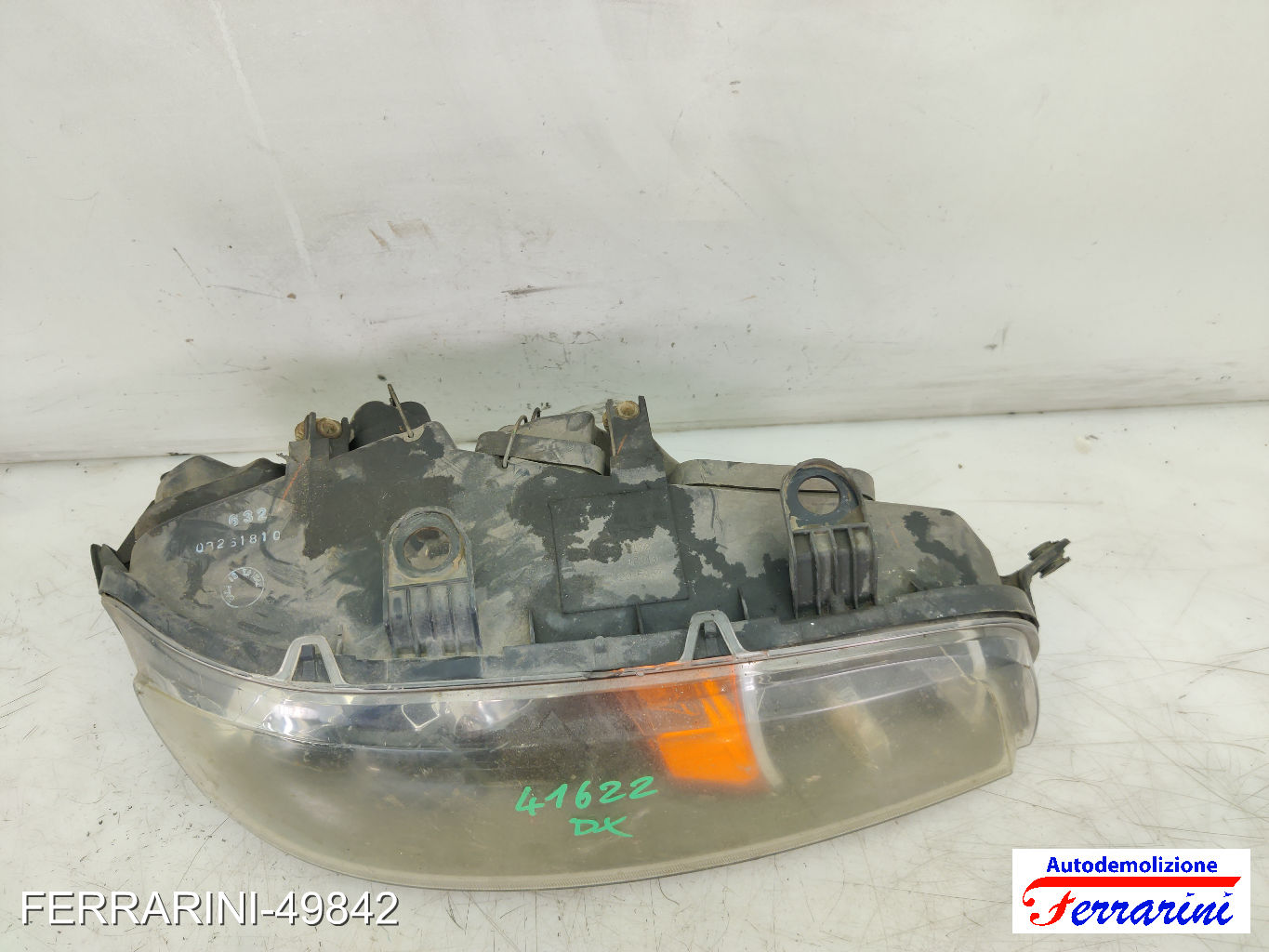 Faro Anteriore FIAT PUNTO 188 1999-2006 destro, dx 46522719, 46849354, 51712392 9
