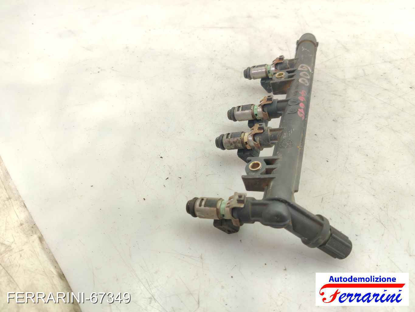 Flauto Iniettori FIAT PUNTO 188 1.2 60 1999-2010 71729224, 46791211, 71718655