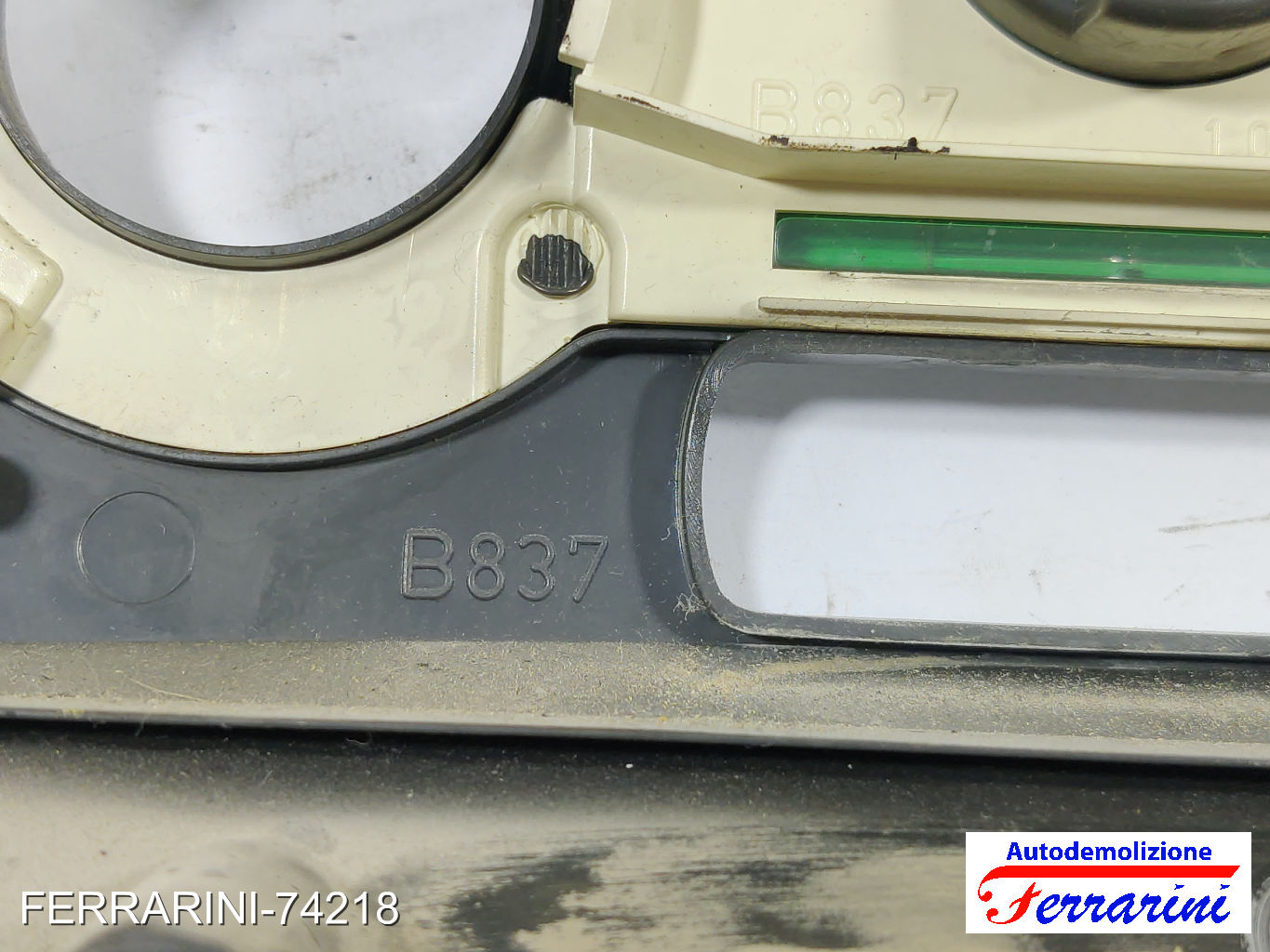 Mostrina cornice Tastiera Clima FIAT PUNTO 176 1993-1999 anteriore, frontale