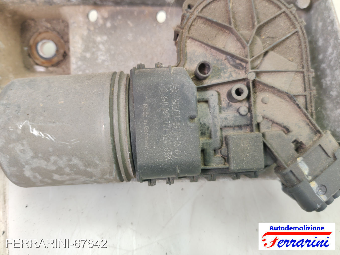 Spazzacqua Motorino Tergicristallo RENAULT MODUS F/JP0 2004-2023 anteriore 8