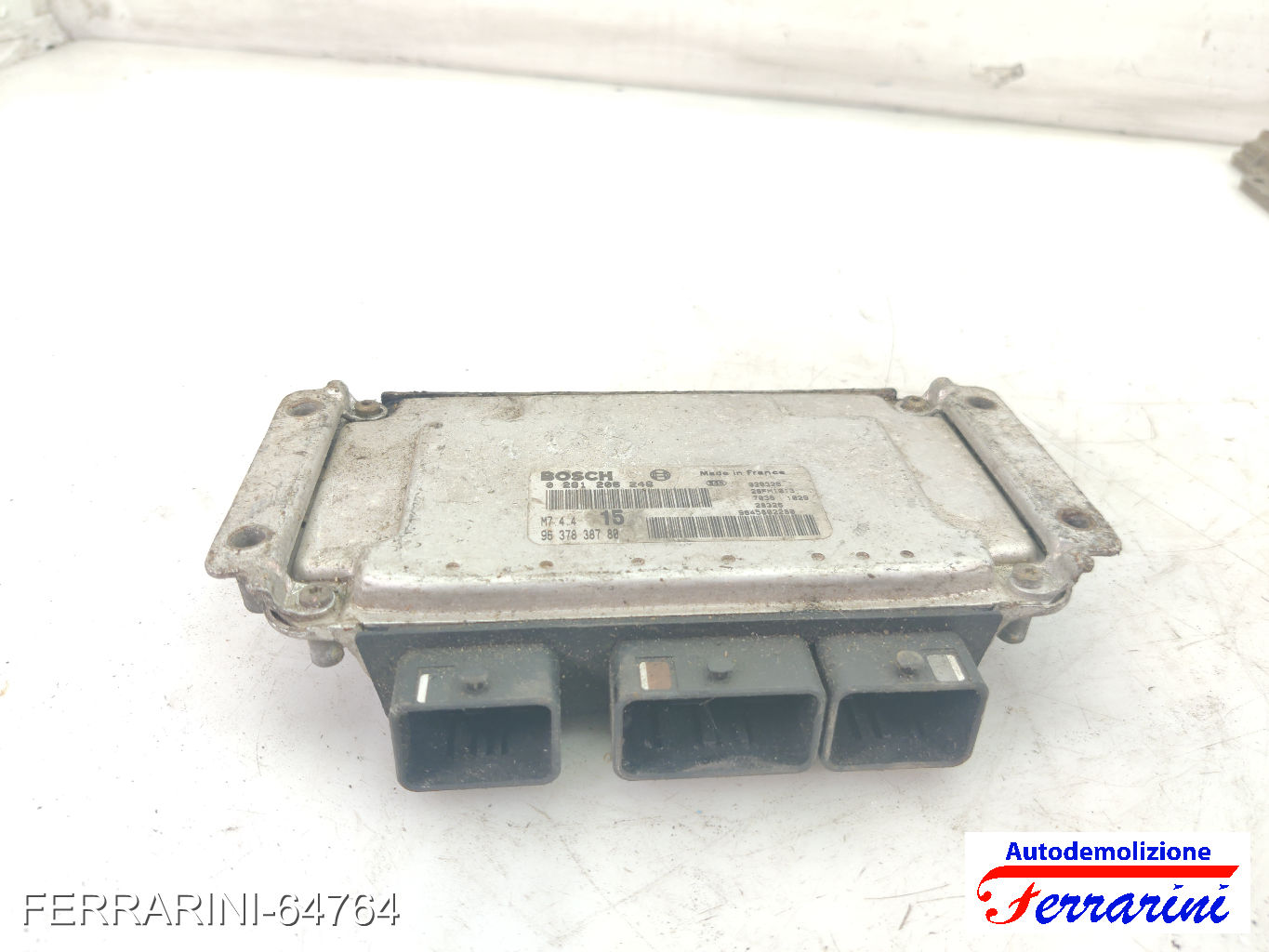 Centralina Motore PEUGEOT 106 2 1A, 1C 1.4I 1996-2004 9637838780, 26FM1813 6