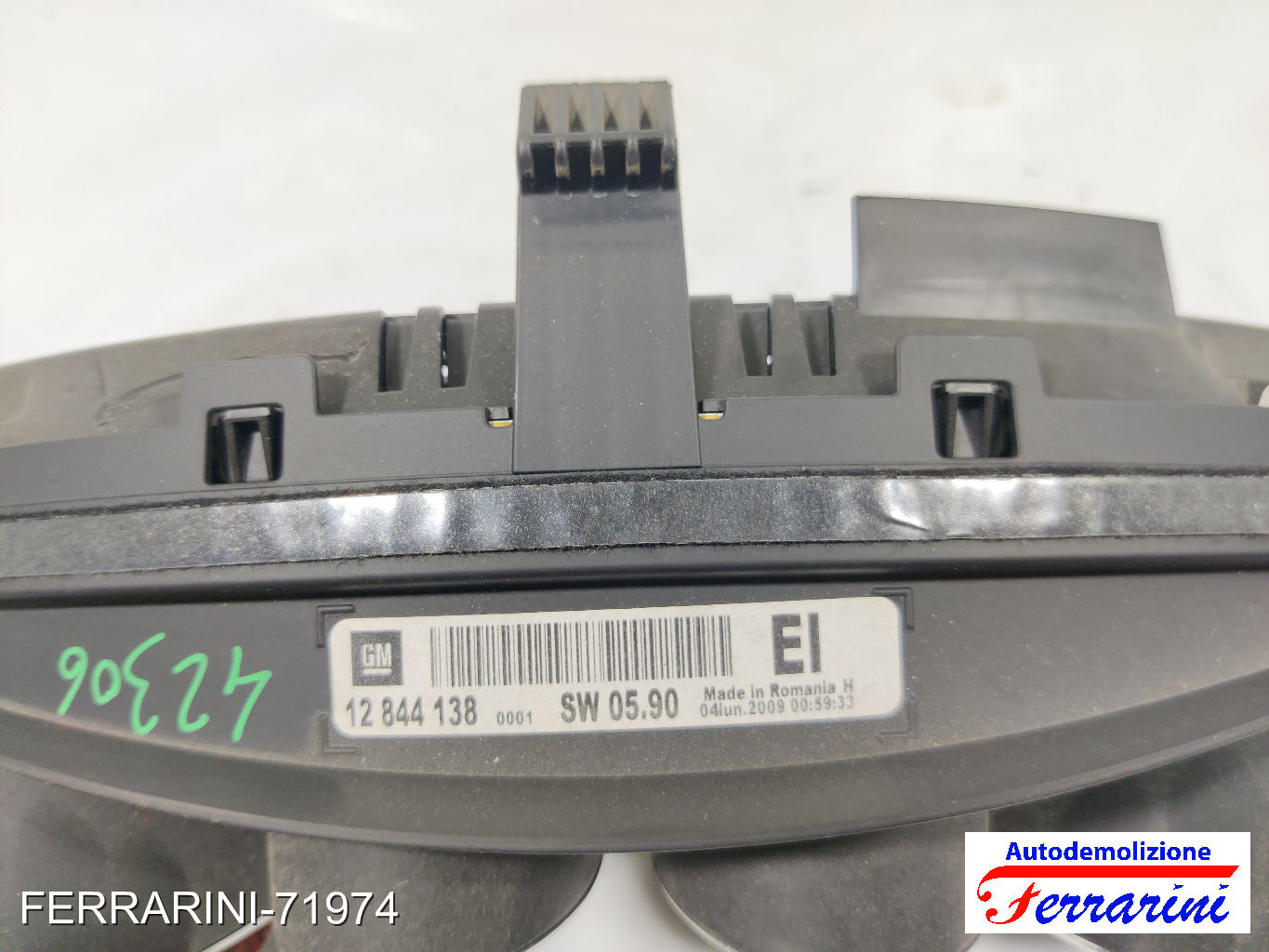 Quadro Contachilometri OPEL INSIGNIA A G09 2.0 CDTI 2008-2017 12844138 7