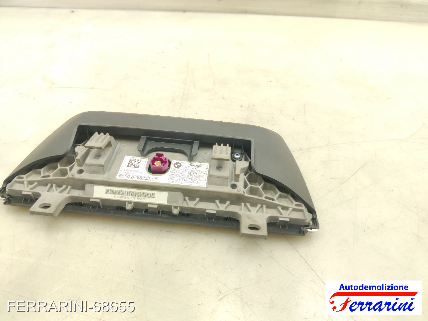 Display LCD navigatore BMW X1 F48 2015-2023 65508798222, BM879822201