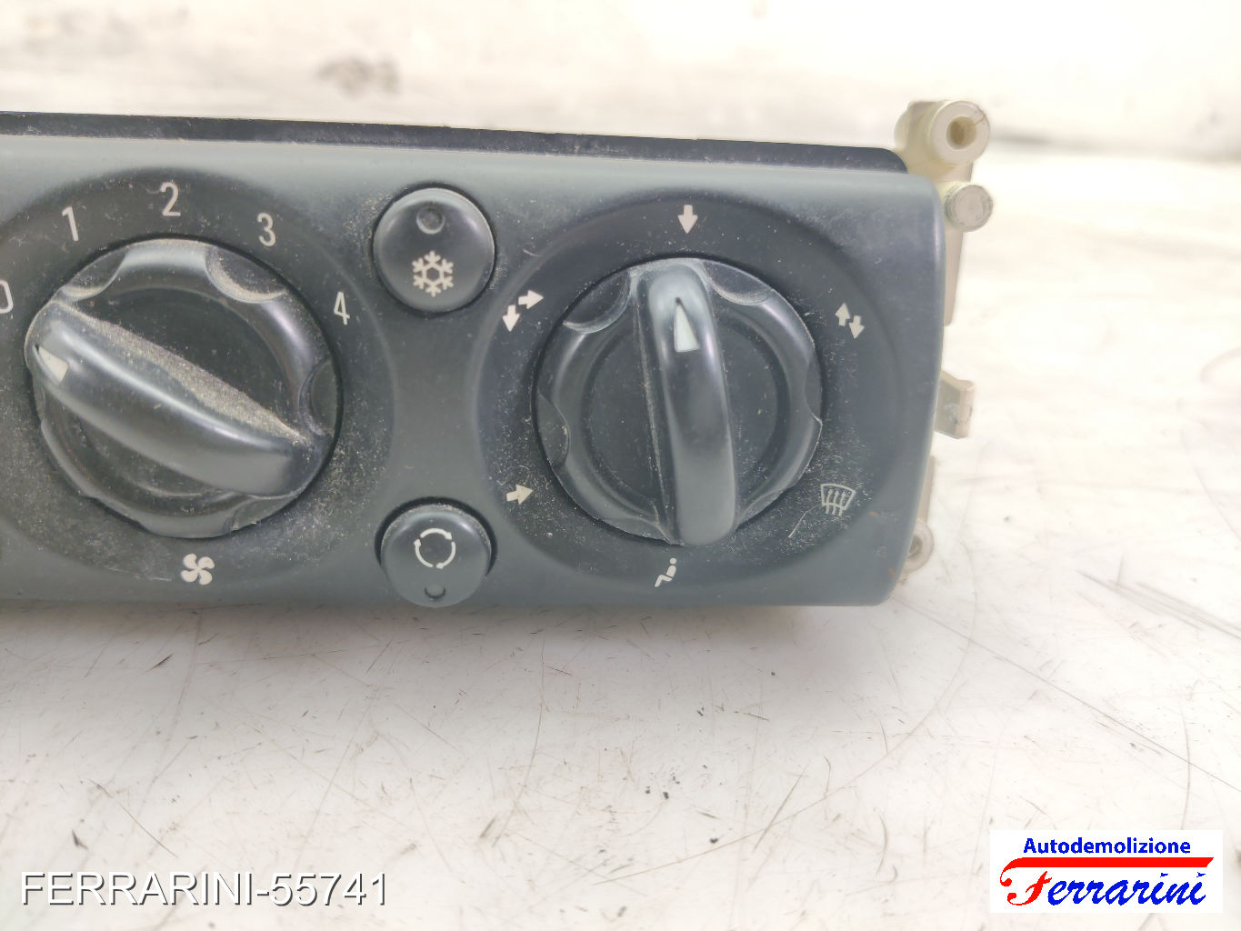 Tastiera Clima MINI - R50, R53 2001-2006 anteriore, frontale 64111502214, EE888N 10
