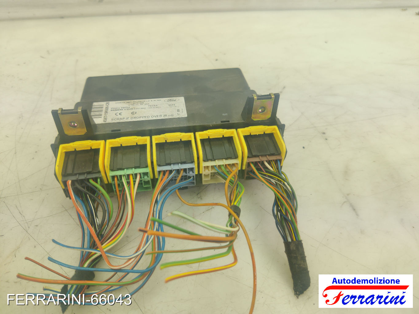 Centralina Comfort FORD FIESTA 5 JD, JH 2001-2008 4S6T15K600CB, 25WK48968A 6