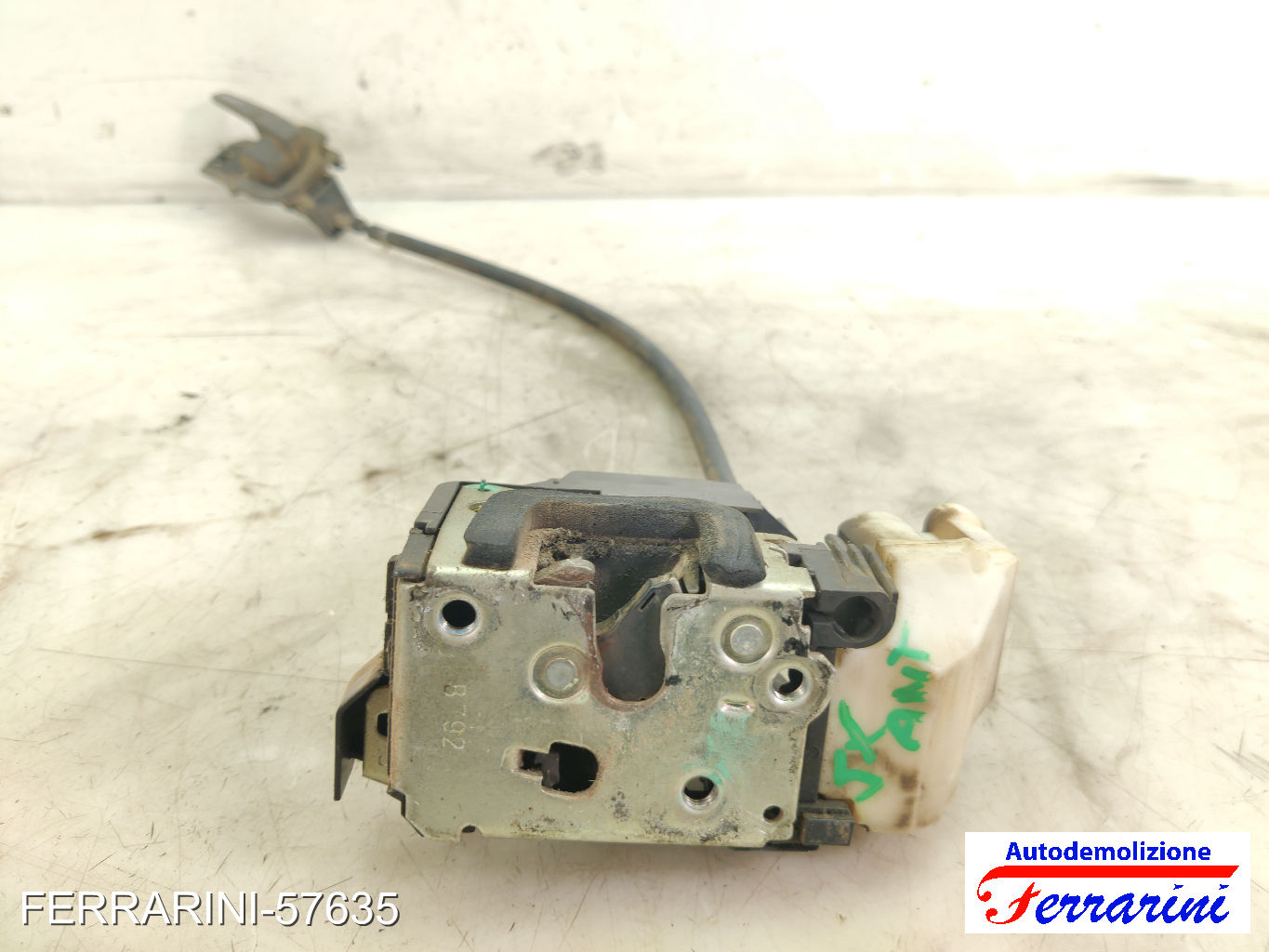 Serratura Porta FIAT DOBLO 223 2001-2004 destro, dx, frontale, anteriore 9