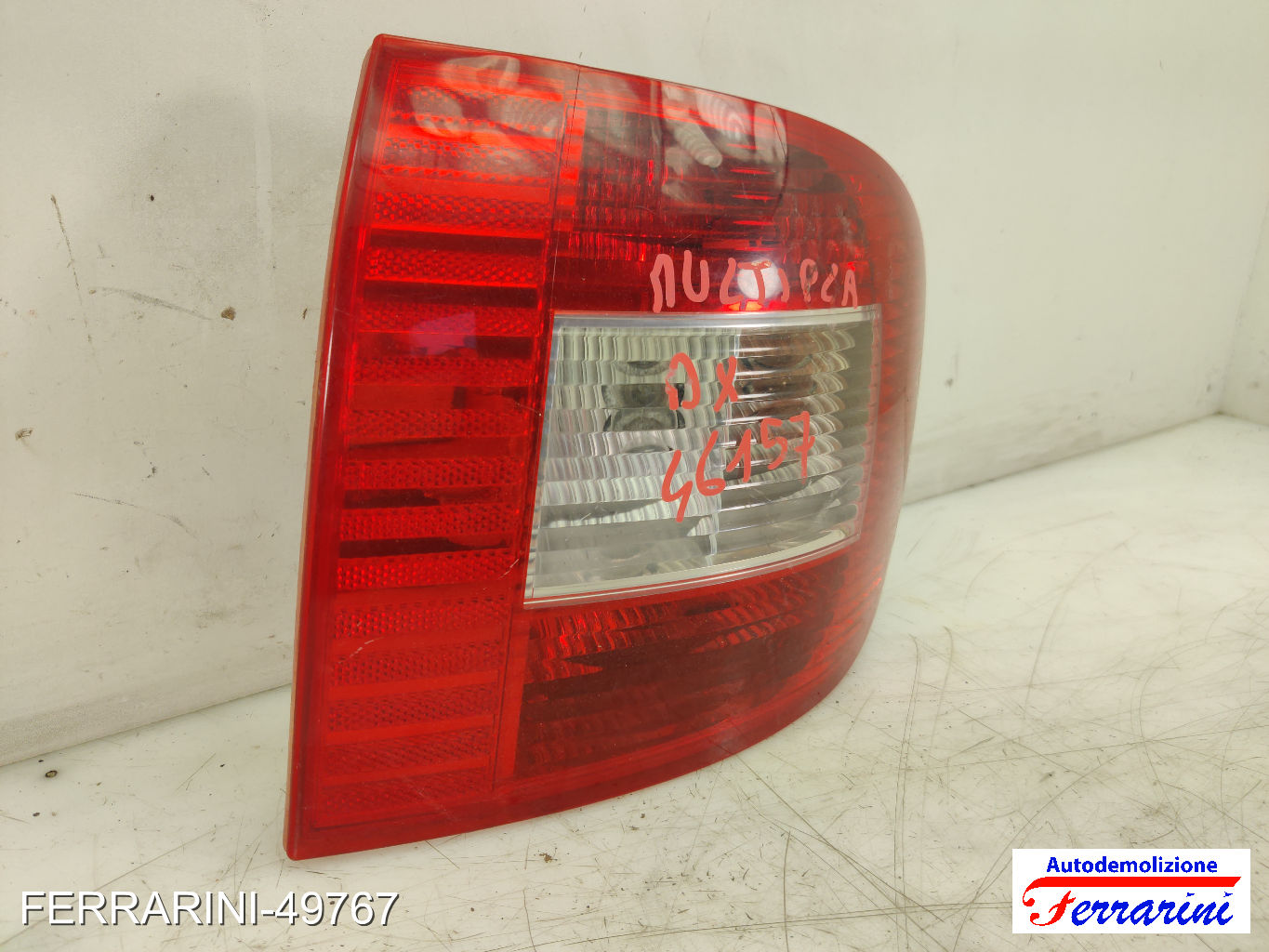Fanalino Stop Posteriore FIAT MULTIPLA 186 2001-2010 destro, dx 51720552 9