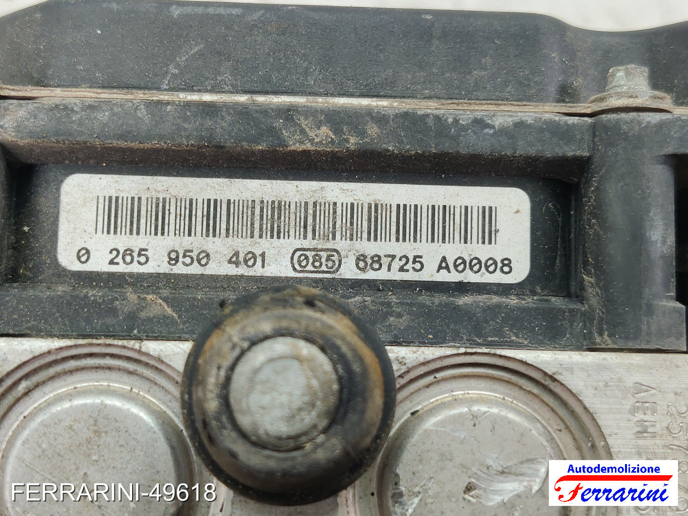 Centralina Pompa Abs FIAT GRANDE PUNTO 199 1.9 D MULTIJET 2005-2009 0265234199
