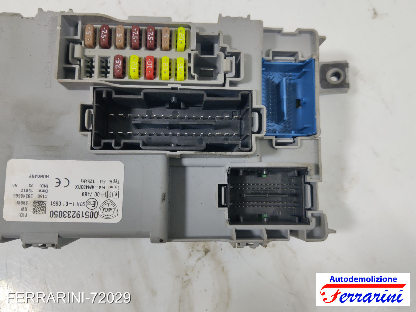 Kit Accensione LANCIA YPSILON 312 1.2 2011-2023 51933468 23