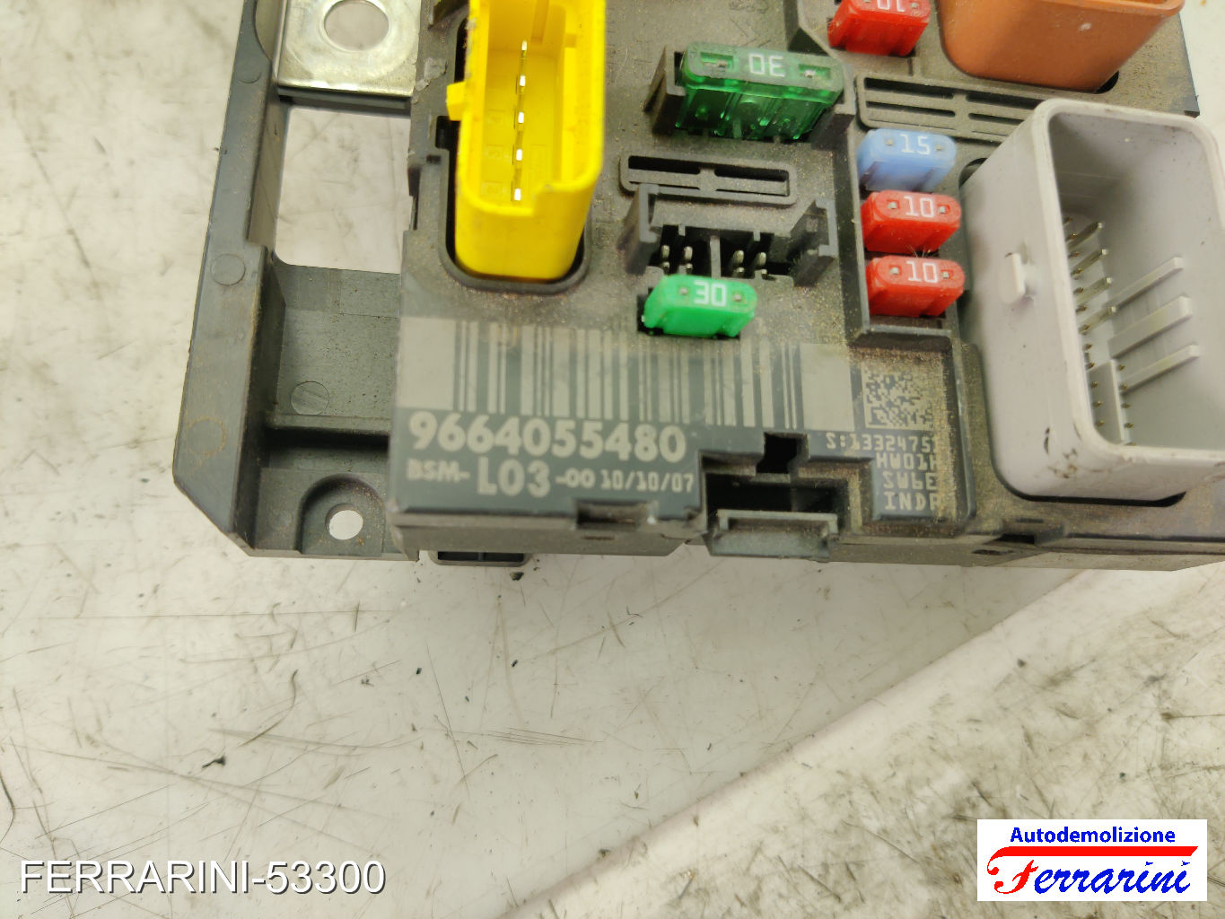 Kit Accensione CITROEN C3 1 FC, FN 1.4 HDI 2002-2009 9663475880, 9657699480