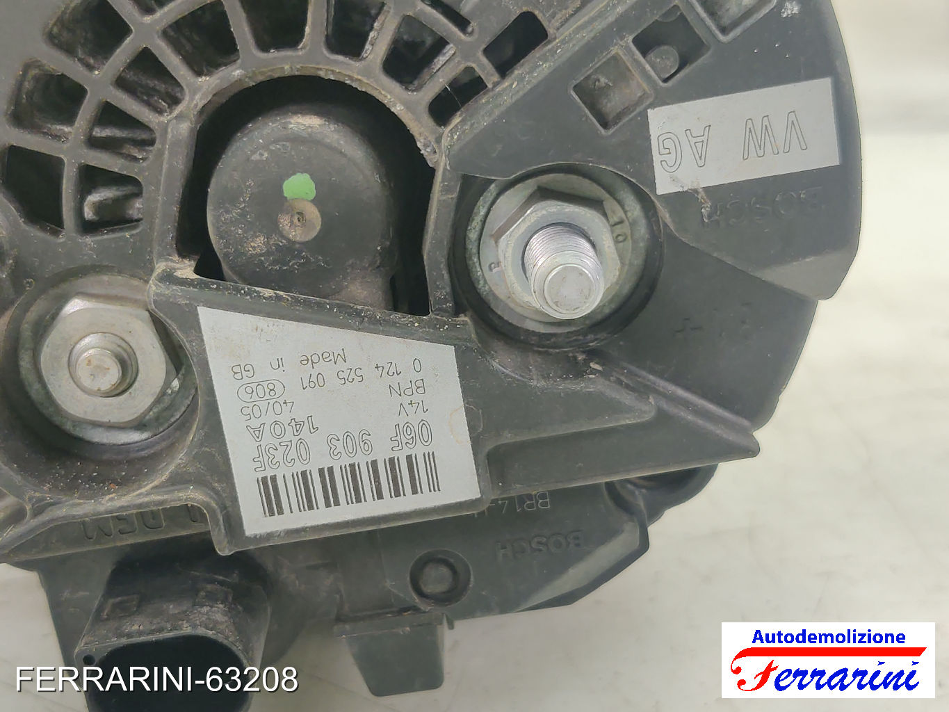 Alternatore SEAT LEON 1P1 1.9 TDI 2005-2010