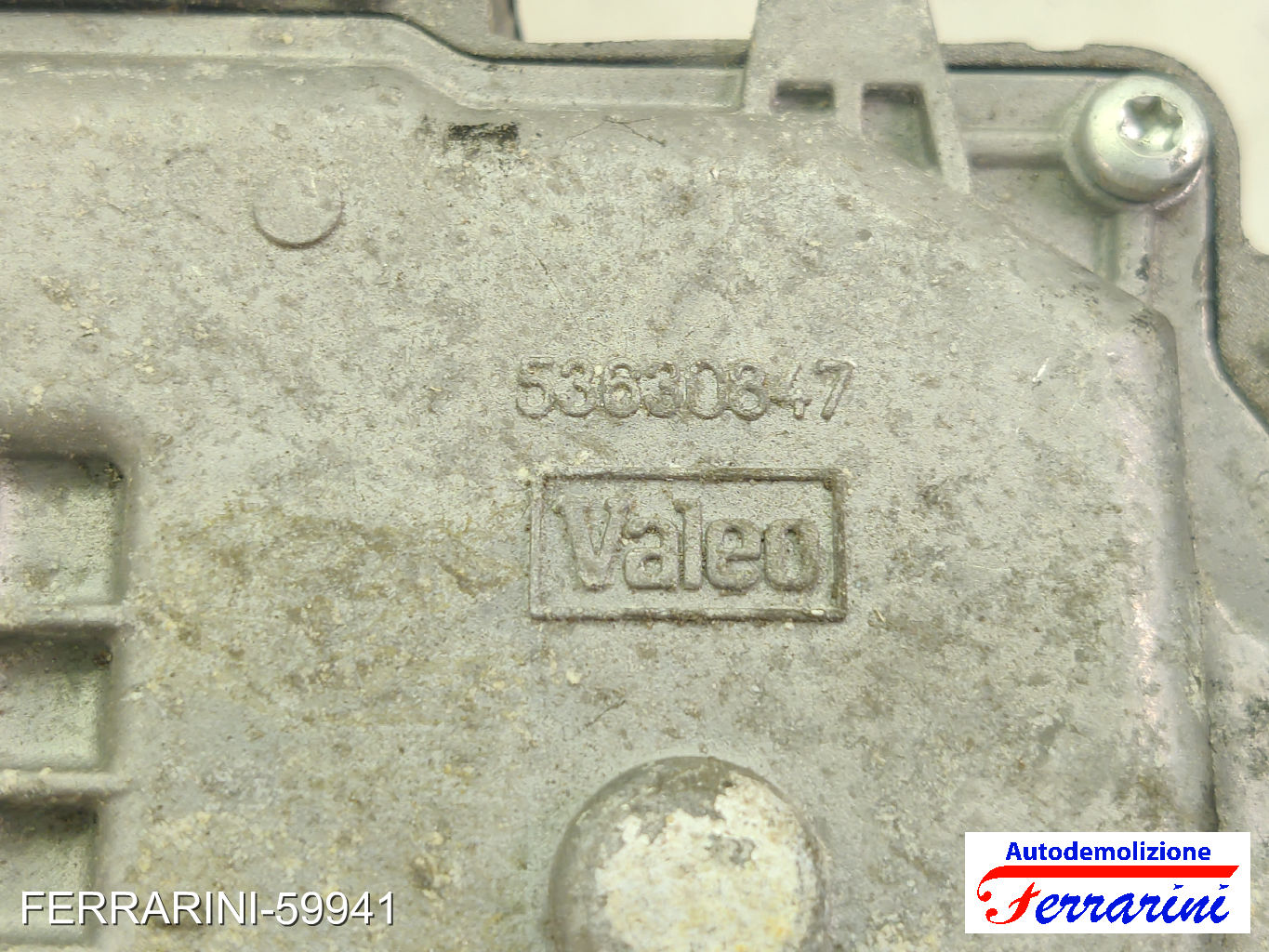 Spazzacqua Motorino Tergicristallo CITROEN C4 PICASSO 1 UD 2007-2013 anteriore