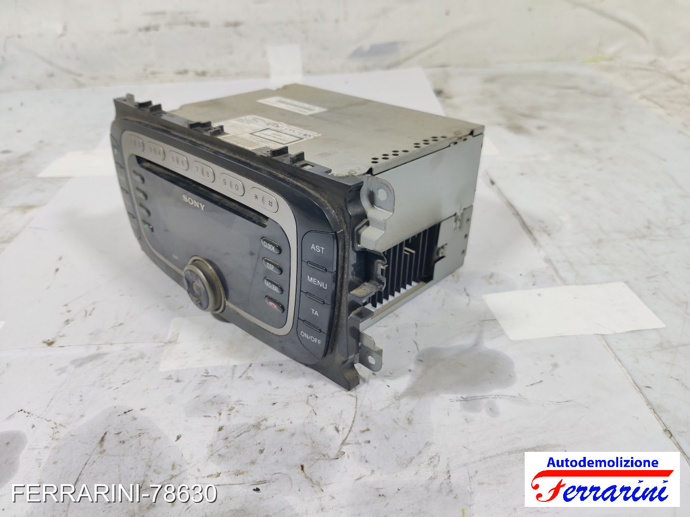 Stereo Radio FORD FOCUS 2 SW DA, DS, FFS 2004-2012 7M5T18C939JE, V051457, DNY2E