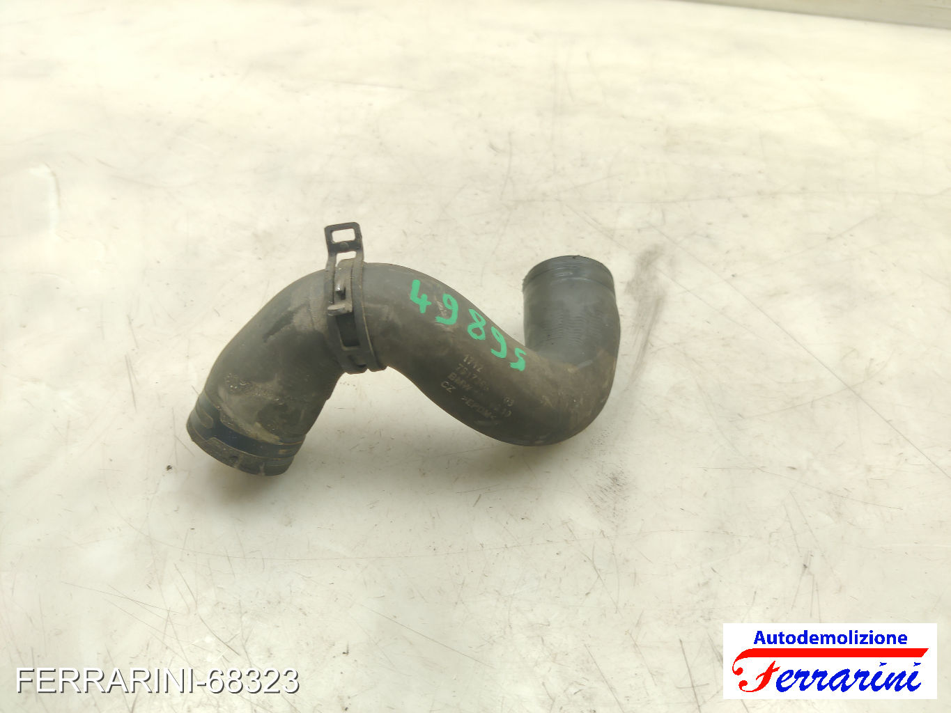 tubo intercooler turbo aria BMW X1 F48 SDRIVE 18D 2015-2023 11618577233, 8577233 8