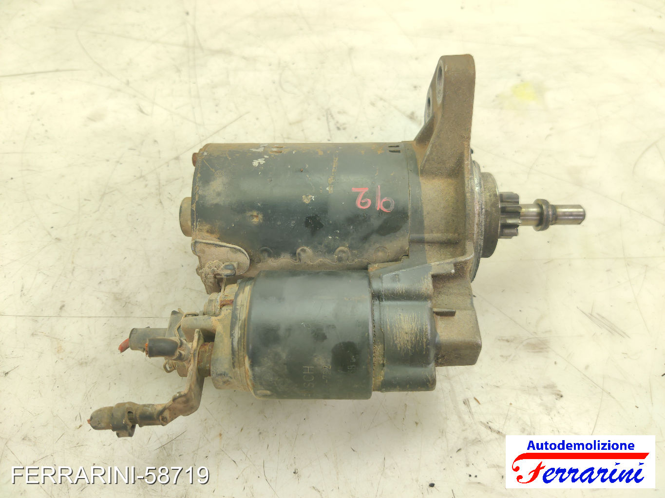 Motorino Avviamento VW GOLF 3 VARIANT 1H5 1.6 1994-1999 0001112038, 020911023M