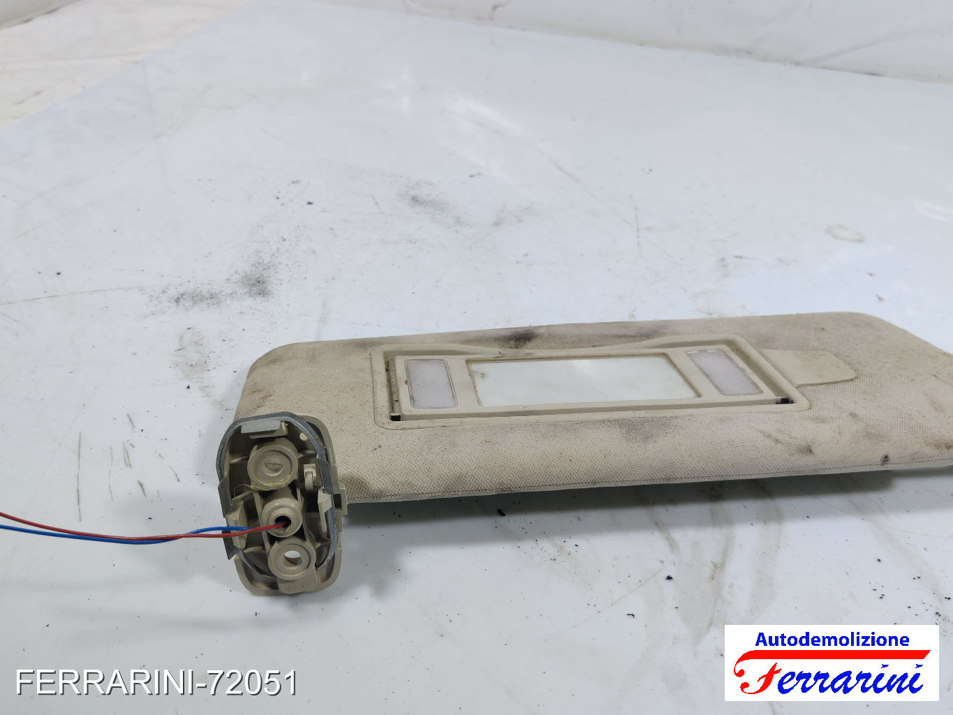 Aletta Parasole FIAT PUNTO 188 1999-2012 destro, dx 735367821 7