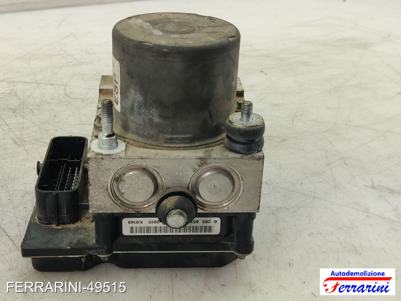 Centralina Pompa Abs FIAT PUNTO 199 1.2 2012-2023 0265251997, 0265951832