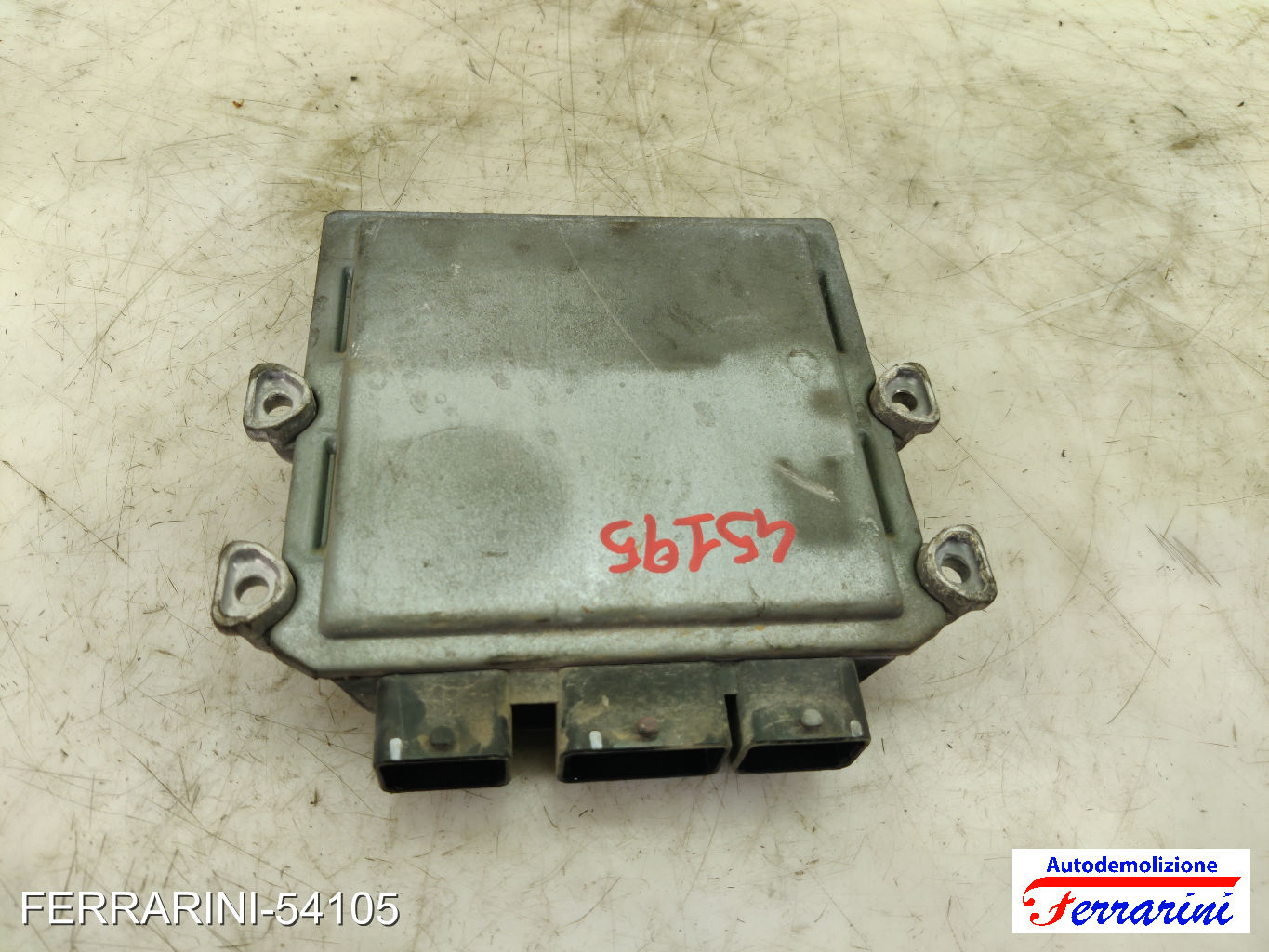 Centralina Motore FORD FIESTA 5 JD, JH 1.4 TDCI 2001-2008 7S6112A650EA
