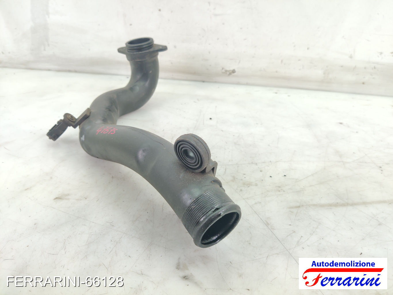 tubo aria aspirazione, intercooler 199A9000 FIAT PUNTO EVO 199 1.3 D MULTIJET 7