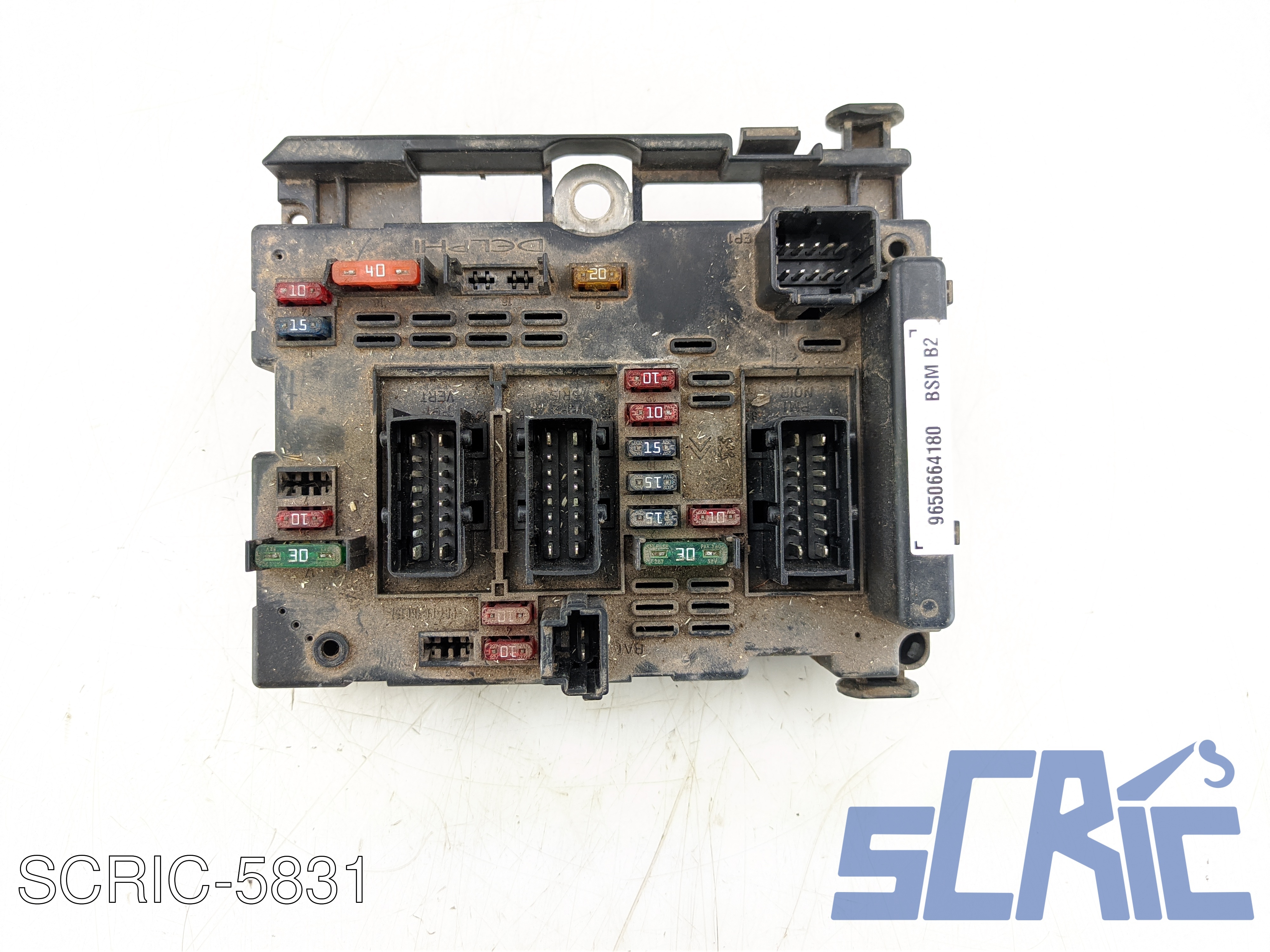 BSM B2 Body Computer CITROEN C4 LC 1.6 HDI 2004-2011 9650664180, 6500Y1, BSMB2