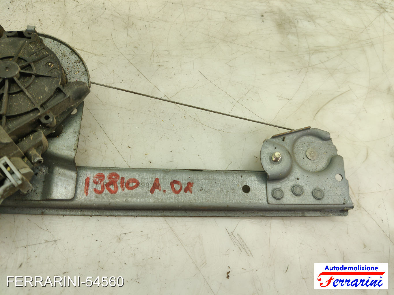 Alzavetro PEUGEOT 107 PM, PN 2005-2014 destro, dx, frontale, anteriore 9222T6 14