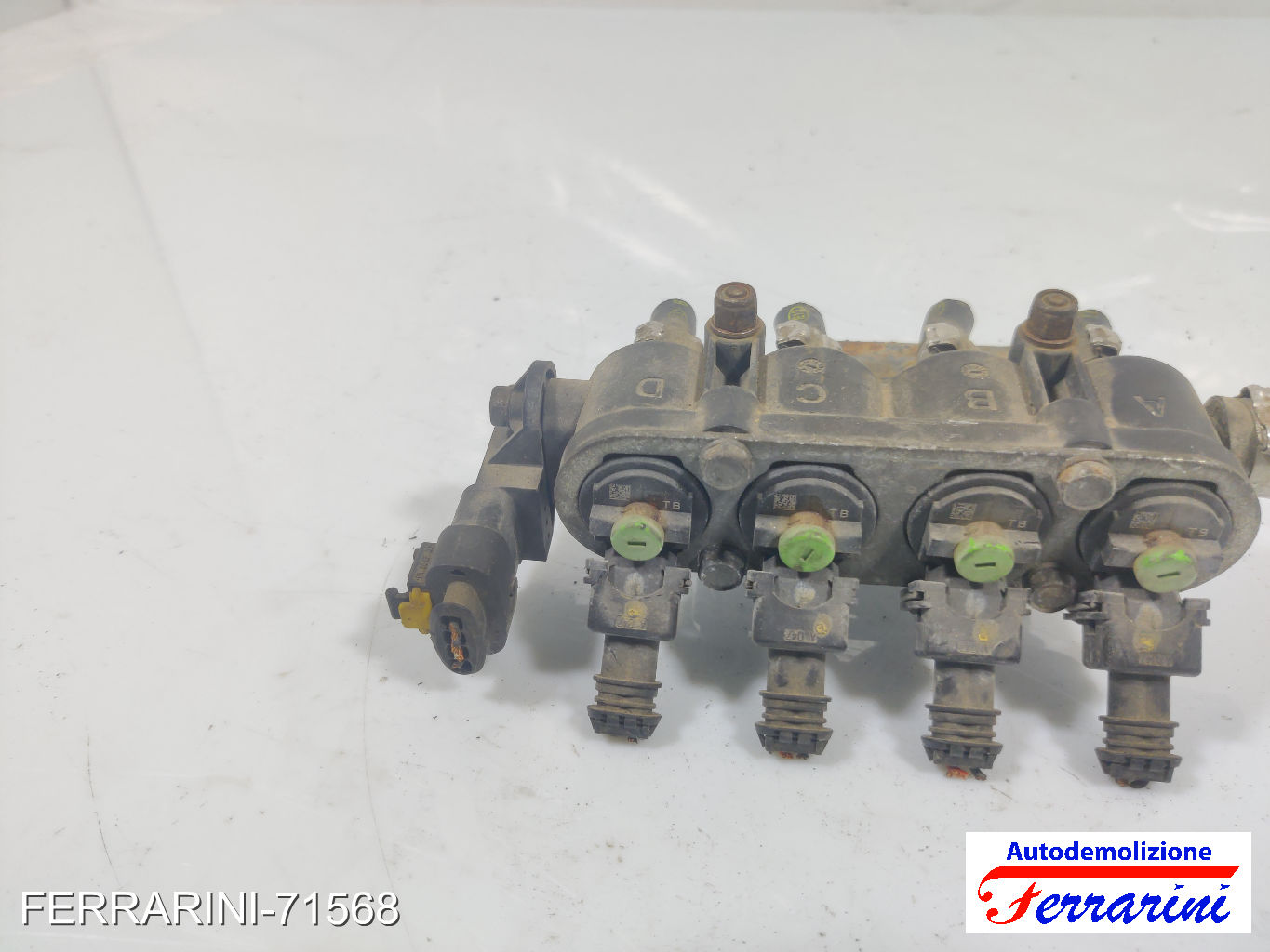 flauto iniettori GPL OPEL CORSA D S07 1.2 LPG 2006-2014 9271859