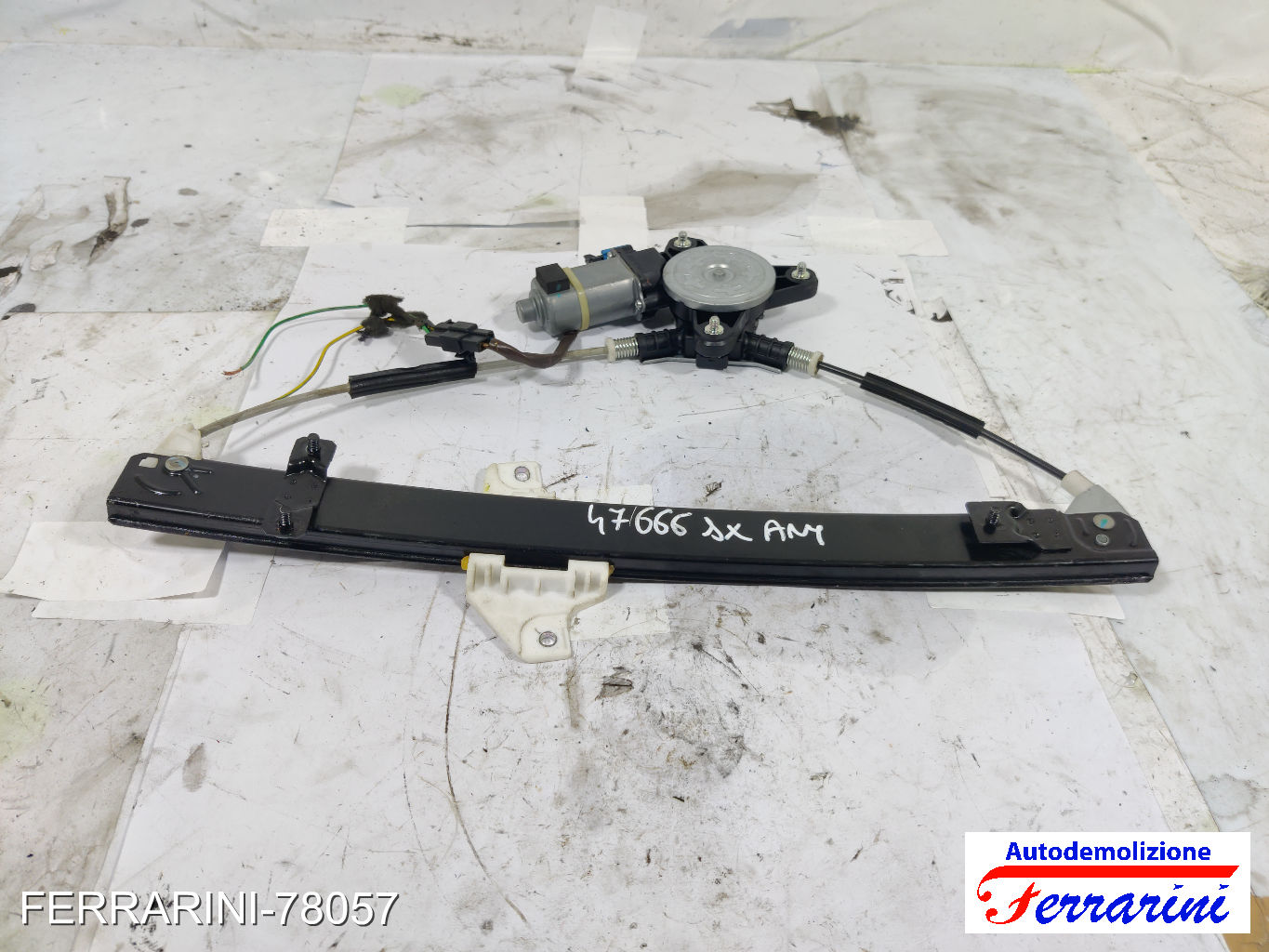 Alzavetro CHEVROLET SPARK M300 2010-2015 destro, dx, frontale, anteriore