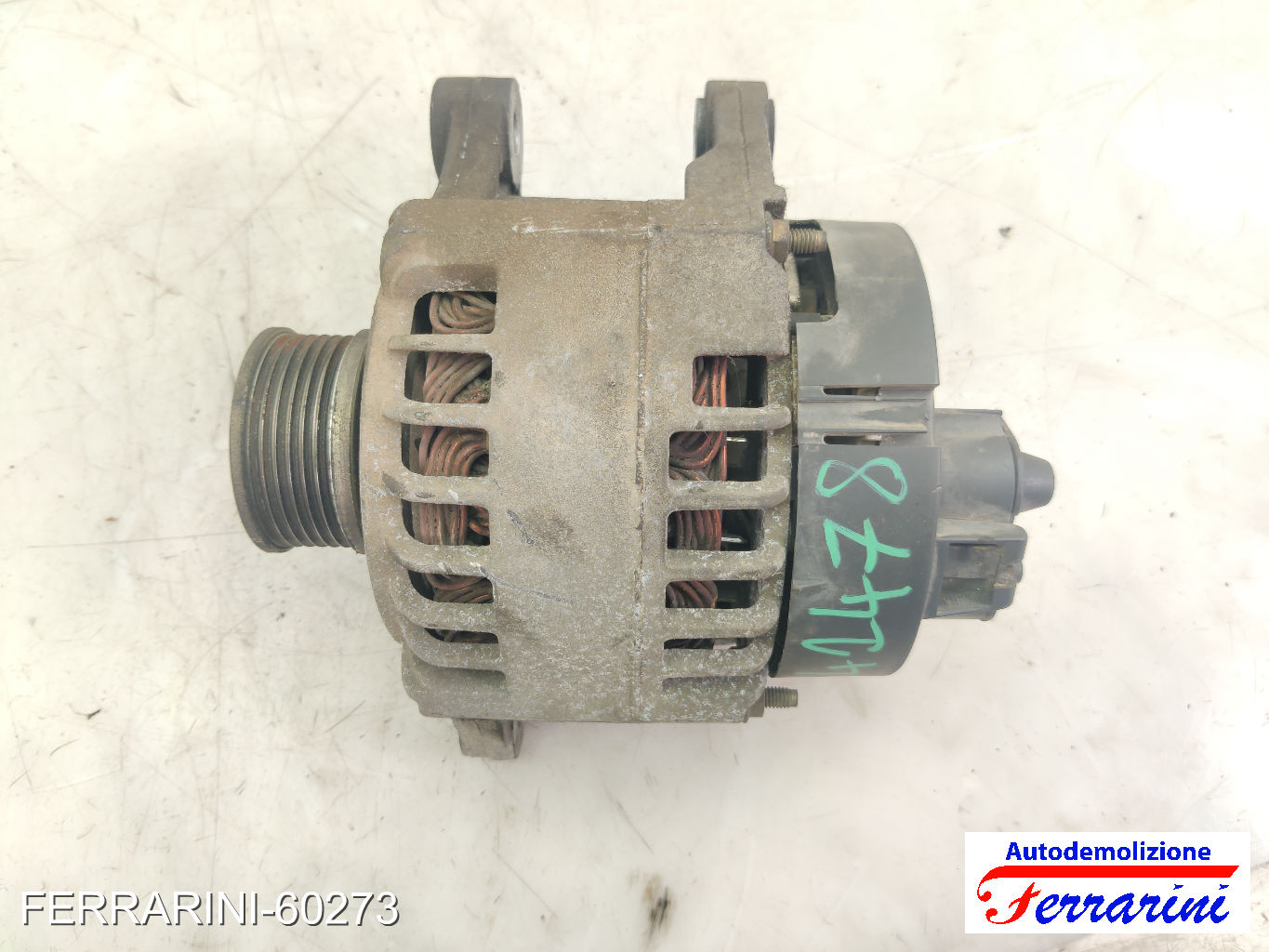 Alternatore FIAT BRAVA 182 1.9 JTD 2000-2001 46748353, 63321507, A127IM