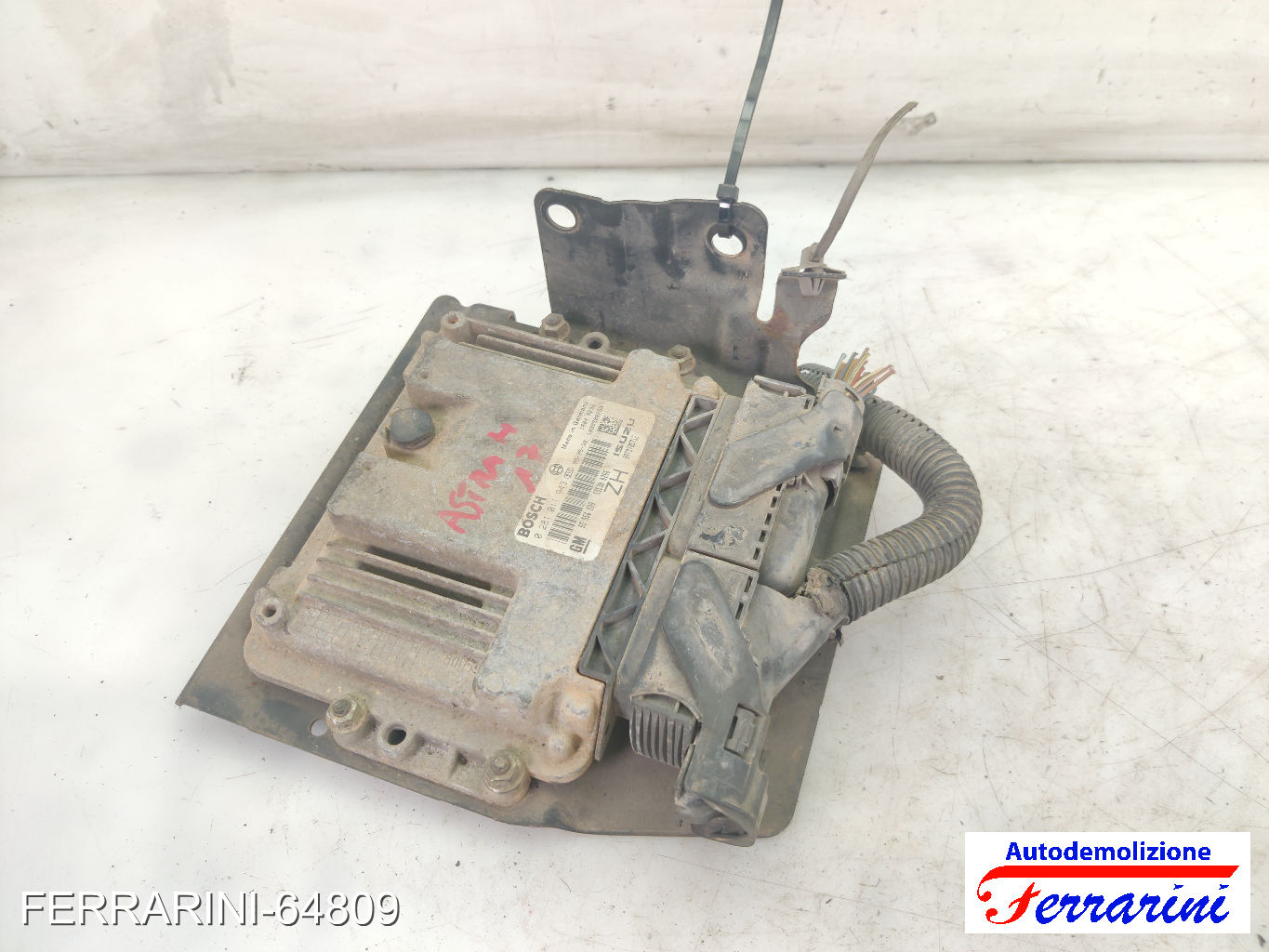 Centralina Motore OPEL ASTRA H SW A04 1.7 CDTI 2004-2010 55556829, 0281011943 7