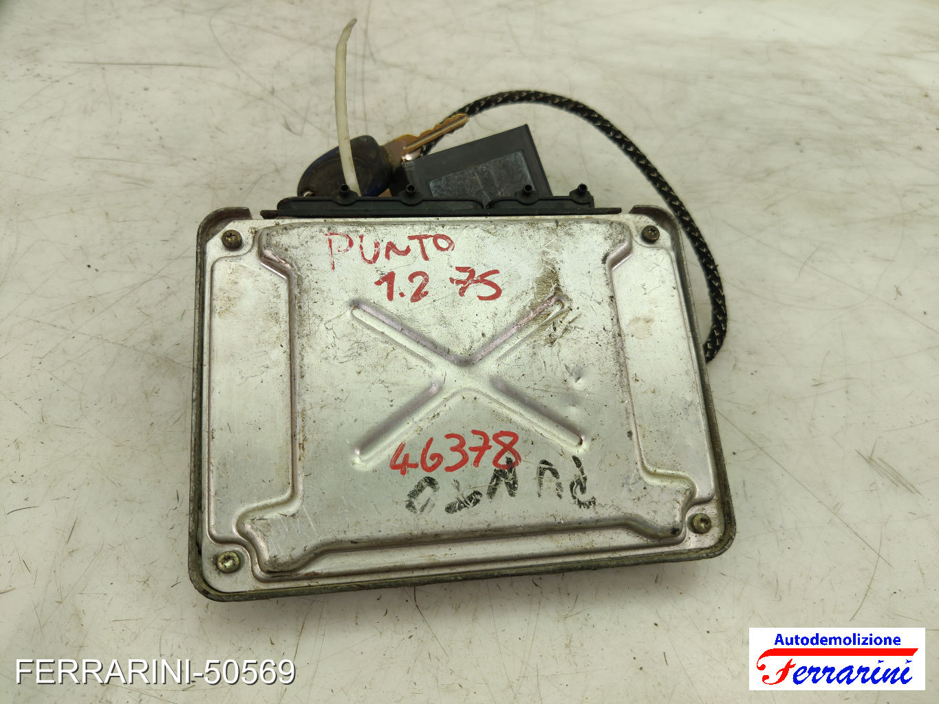 Kit Accensione FIAT PUNTO 176 75 1.2 1993-1999 IAW49FD1, 6160036306, 46761567