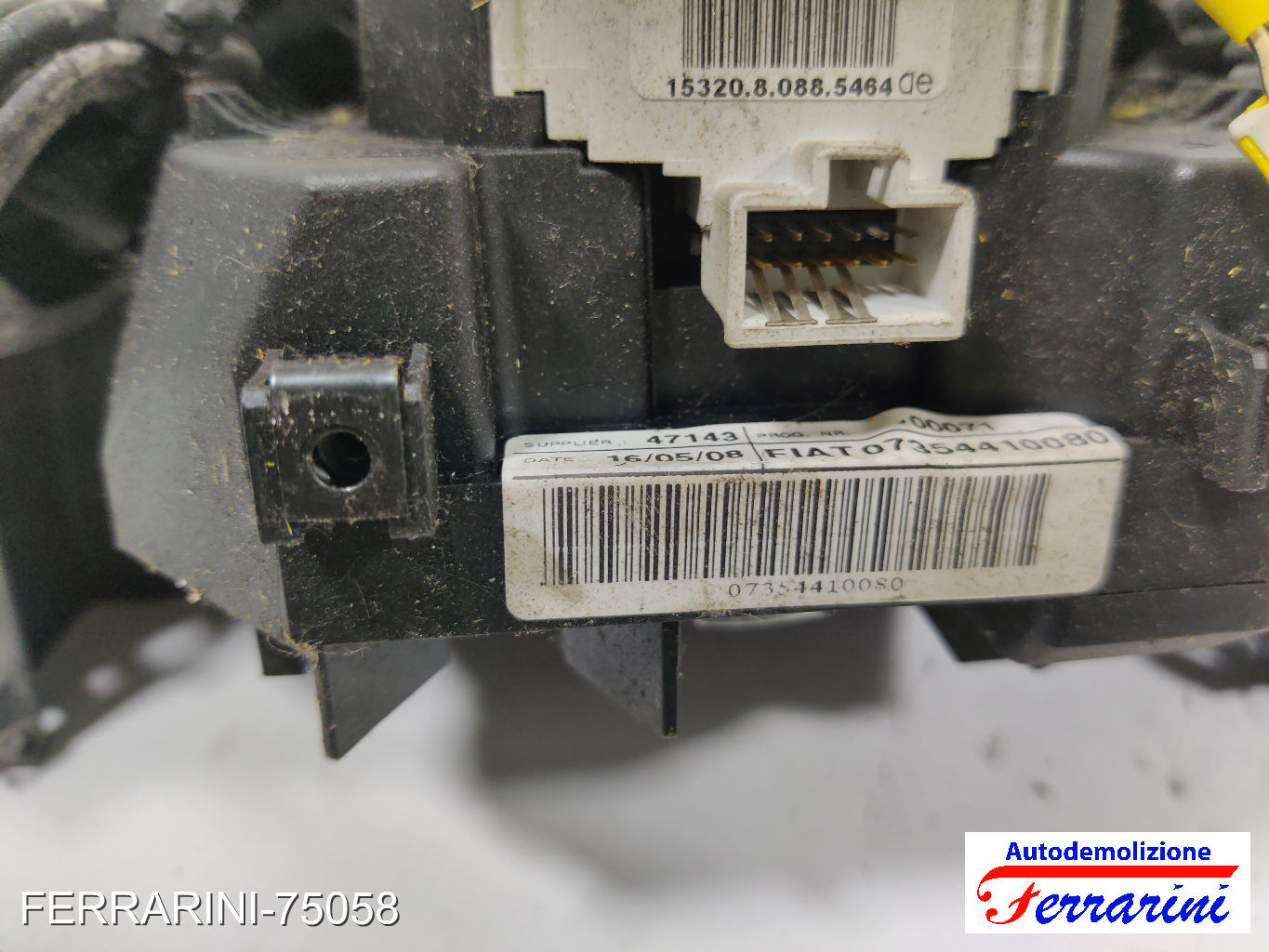 Devioluci FIAT BRAVO 2 198 2007-2014 07354410080, 1532080885464C, 00071