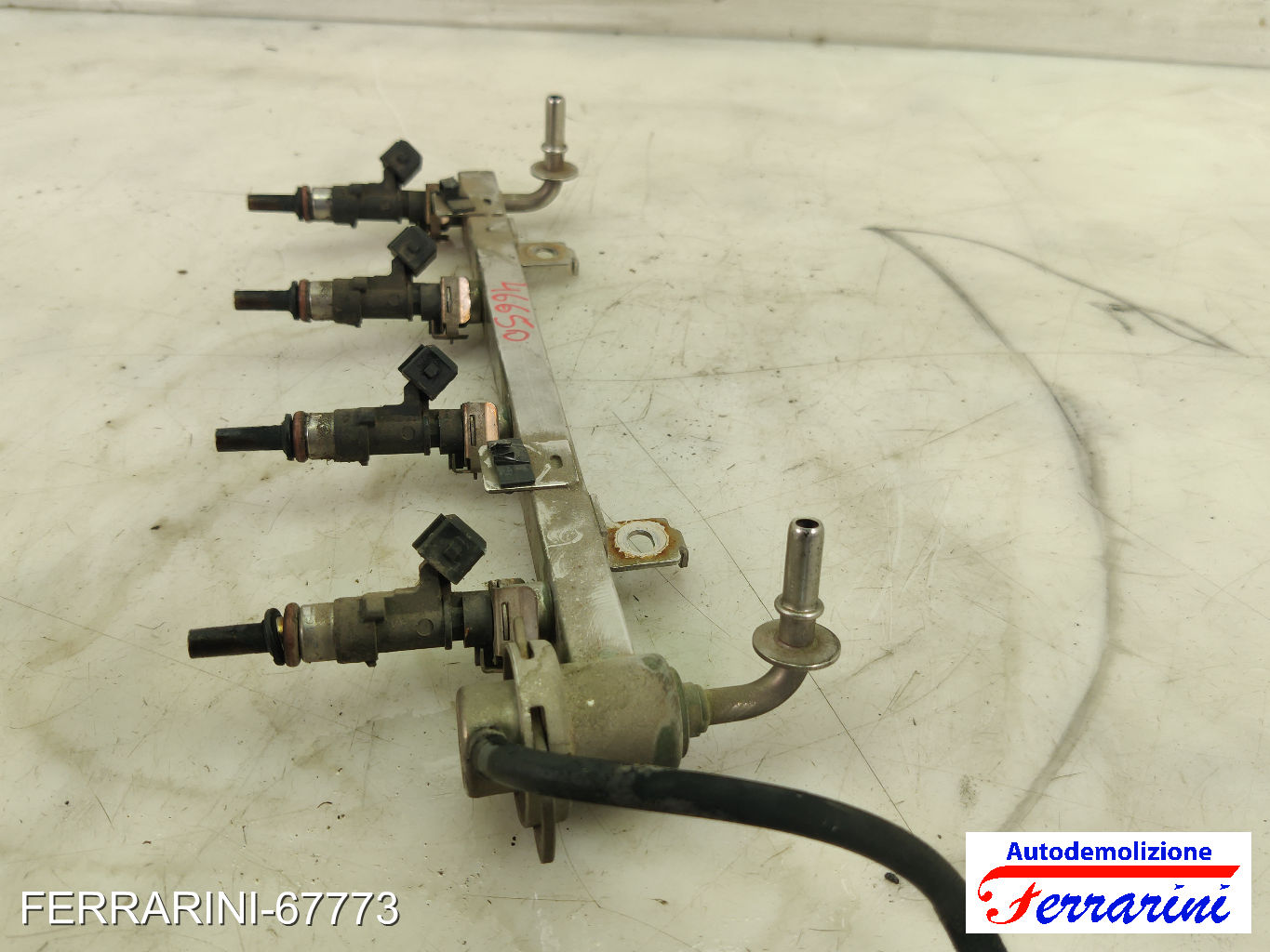Flauto Iniettori ALFA ROMEO MITO 955 1.4 BI-FUEL 2009-2016 55209849, 55209504