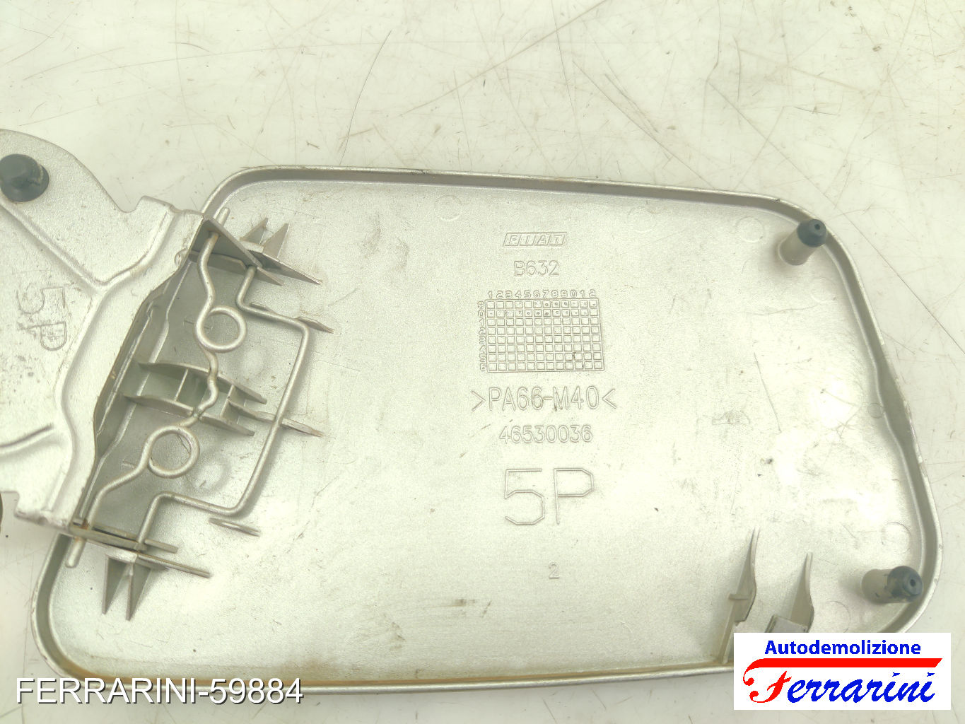 Sportellino Carburante FIAT PUNTO 188 1999-2010 647 F FIB GRIGIO STEEL
