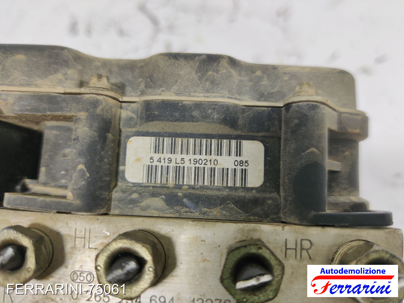 Centralina Pompa Abs OPEL MERIVA A X03 1.4 16V TWINPORT 2004-2010 13276464