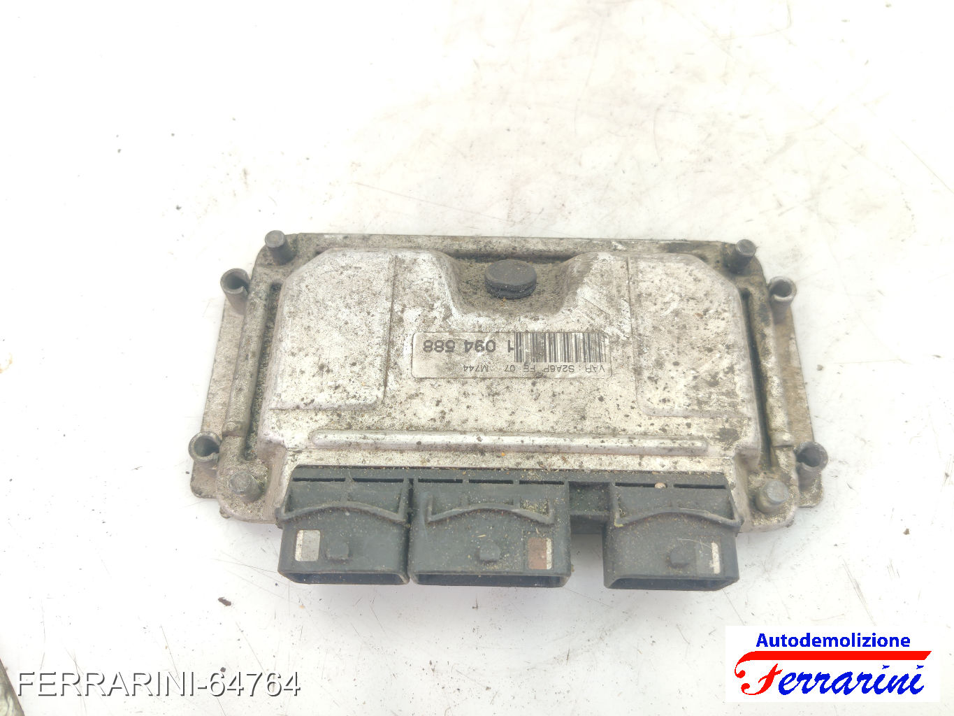 Centralina Motore PEUGEOT 106 2 1A, 1C 1.4I 1996-2004 9637838780, 26FM1813