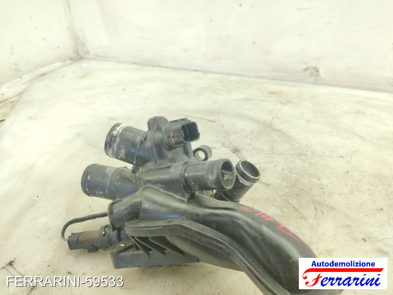 Termostato PEUGEOT 207 SW WK 1.6 16V 2007-2013 1336CC, 9808646980, 9810916880 10