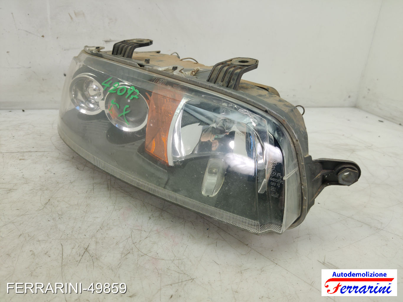 Faro Anteriore FIAT PUNTO 188 1999-2010 destro, dx 46522719, 46814548, 51712393 7
