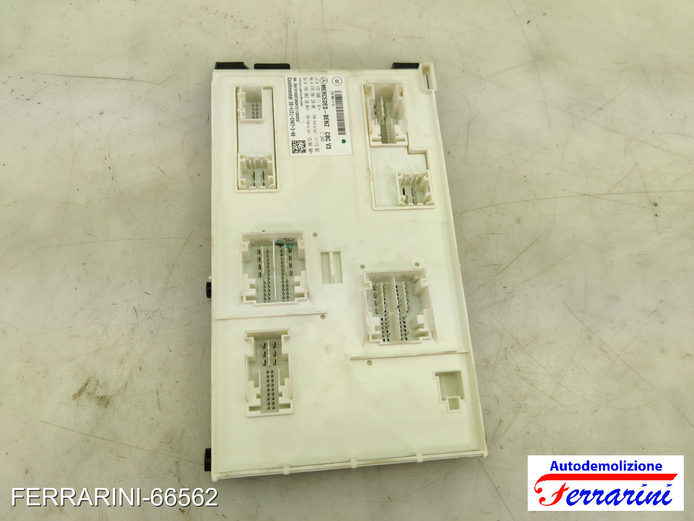 SAM Body Computer MERCEDES CLASSE B W242, W246 B 180 CDI 2011-2014 A1769001101