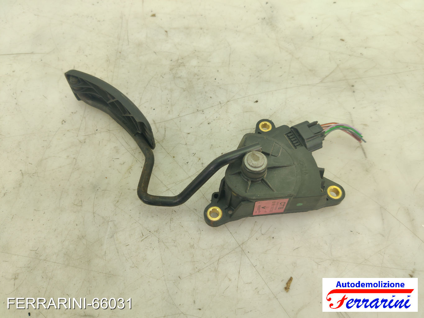 Pedale Acceleratore RENAULT MODUS F/JP0 1.5 DCI 90 2010-2023 8200139322