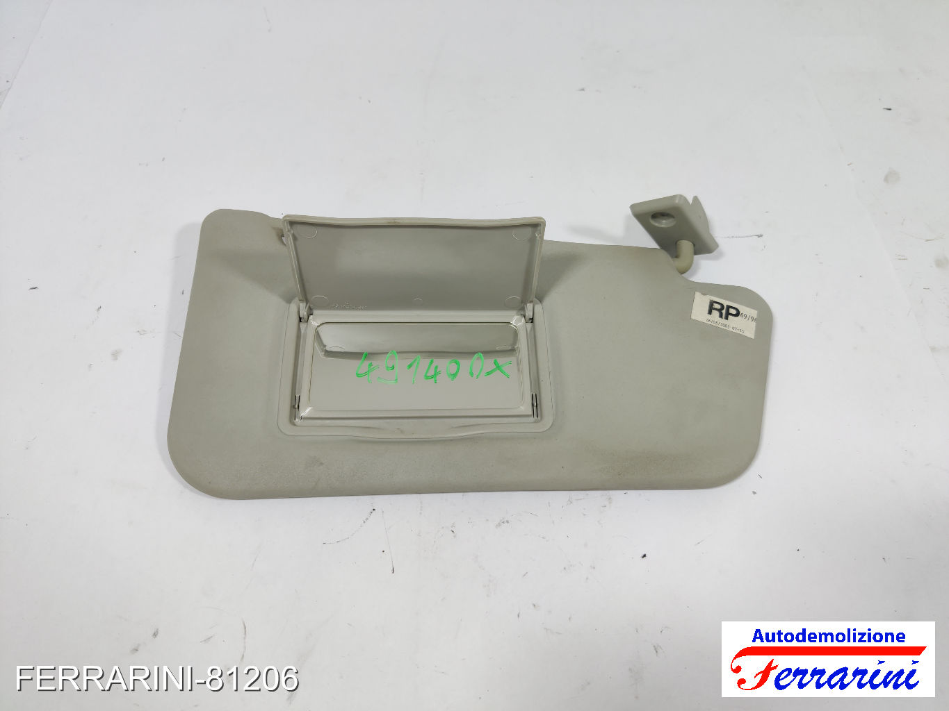 Aletta Parasole NISSAN MICRA 3 K12 2003-2010 destro, dx