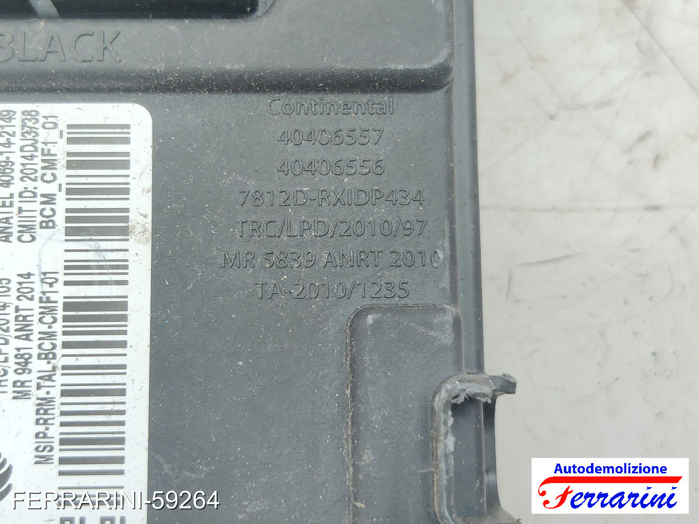 BCM Centralina Comfort RENAULT MEGANE 4 B9A M N 2015-2023 284B17439R