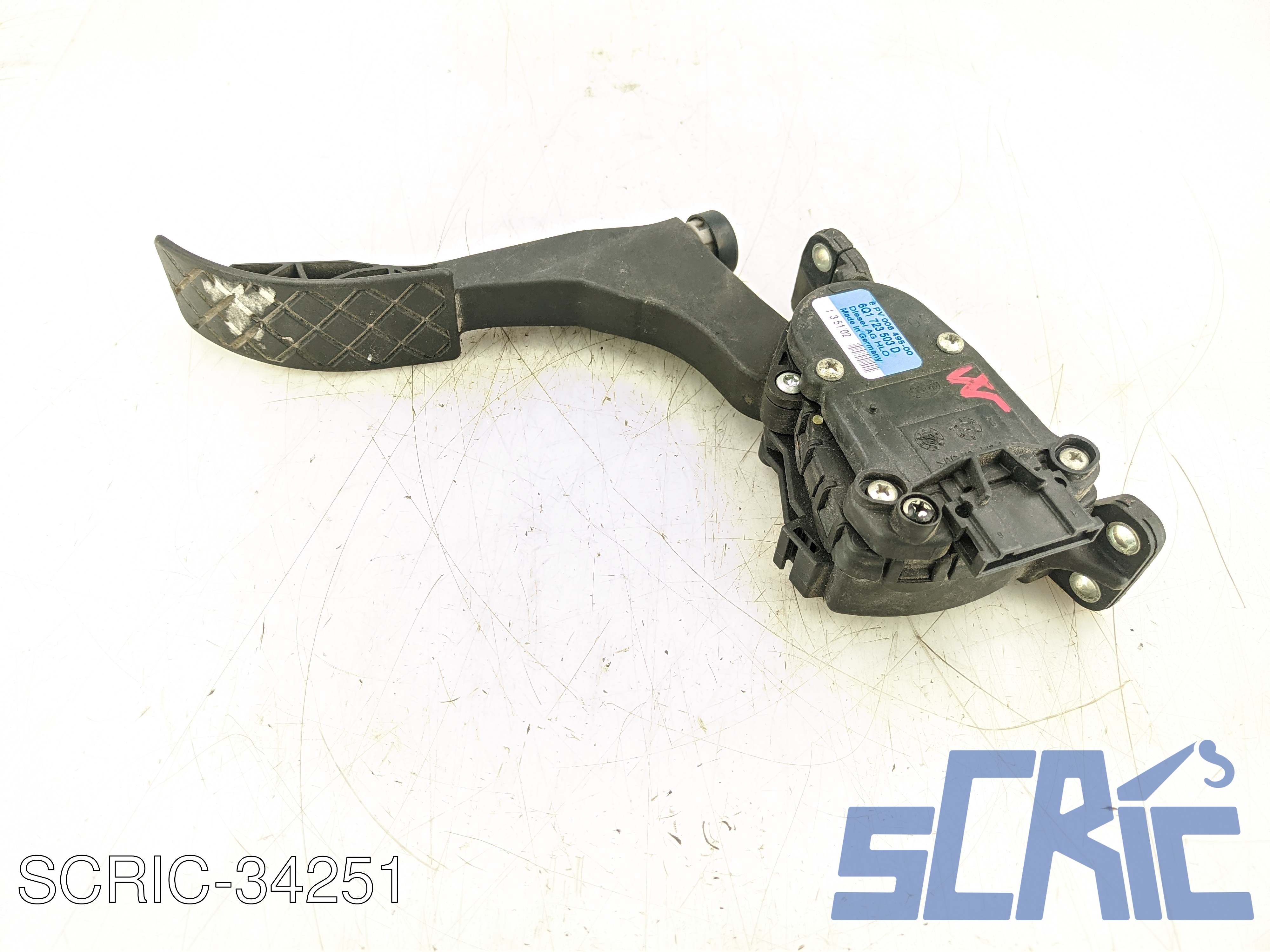 Pedale Acceleratore VW BORA 1J2 1.9 TDI 4MOTION 2000-2005 6Q1723503D