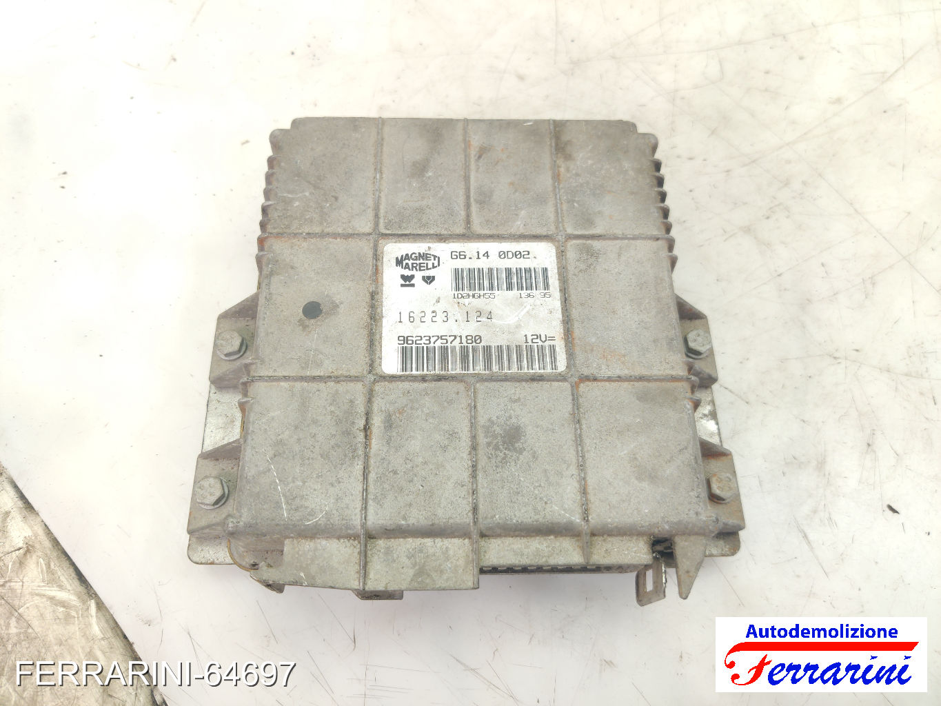 Centralina Motore PEUGEOT 306 BREAK 7E, N3, N5 1.4 1997-2002 9623757180