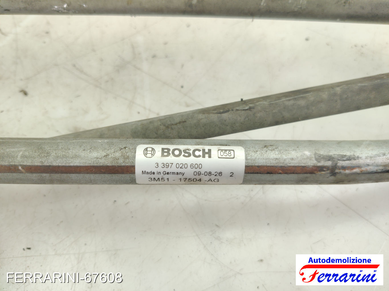 Spazzacqua Motorino Tergicristallo KIA PICANTO SA 2004-2011 anteriore, frontale