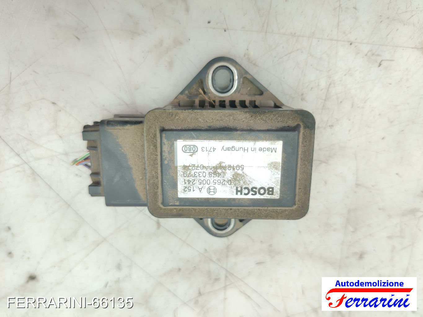 Sensore Imbardata Urto ALFA ROMEO 147 937 2004-2010 anteriore, frontale 46803379 9